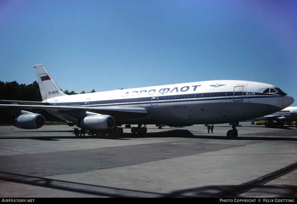 Aircraft Photo of RA-86015 | Ilyushin Il-86 | Aeroflot | AirHistory.net #346569