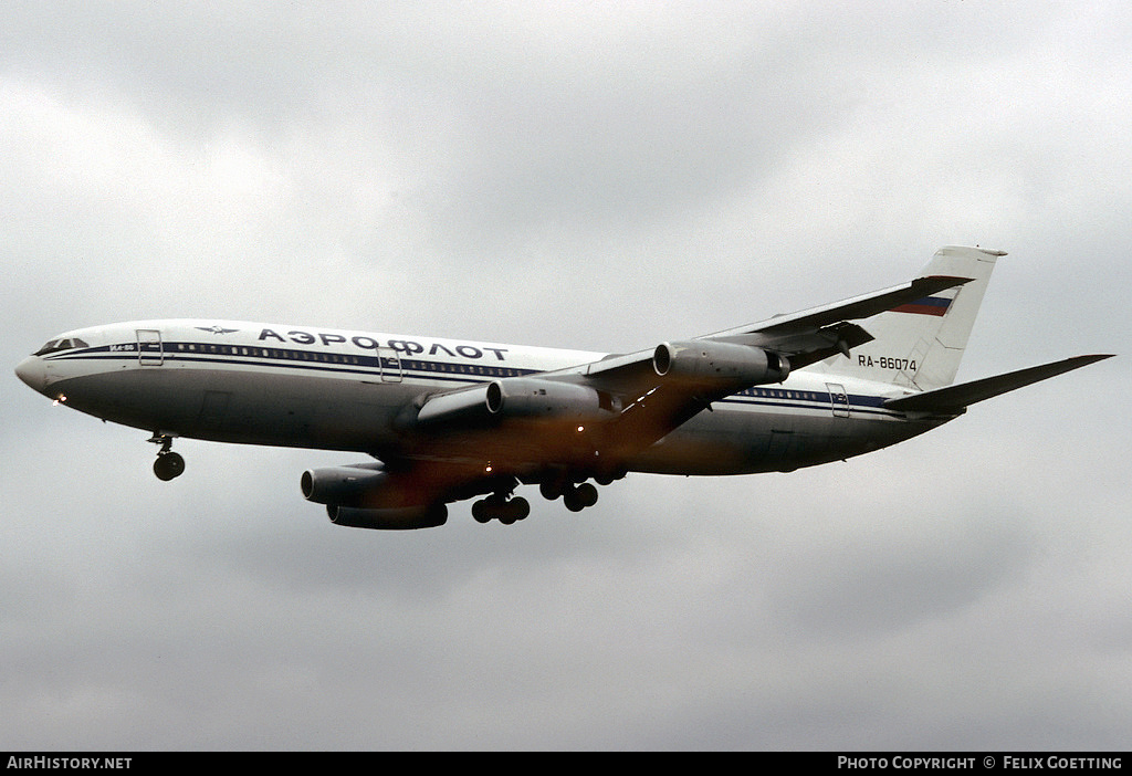 Aircraft Photo of RA-86074 | Ilyushin Il-86 | Aeroflot | AirHistory.net #346574