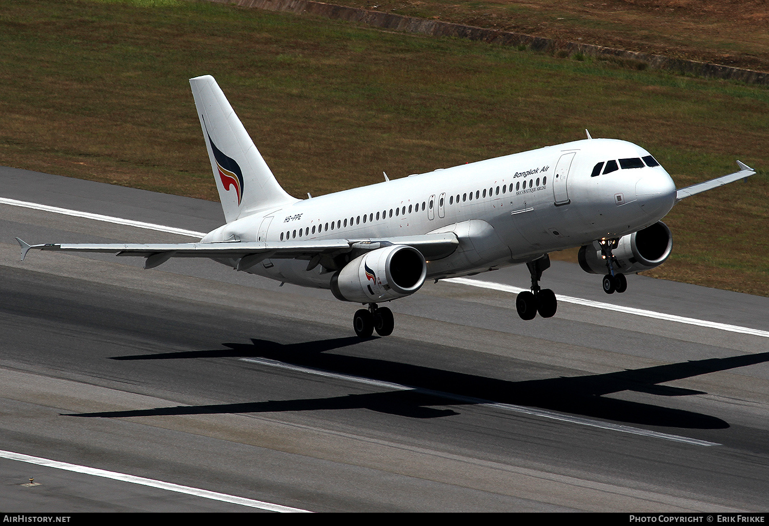 Aircraft Photo of HS-PPE | Airbus A320-232 | Bangkok Airways | AirHistory.net #346578