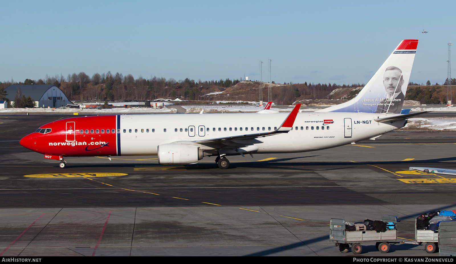 Aircraft Photo of LN-NGT | Boeing 737-8JP | Norwegian | AirHistory.net #346601