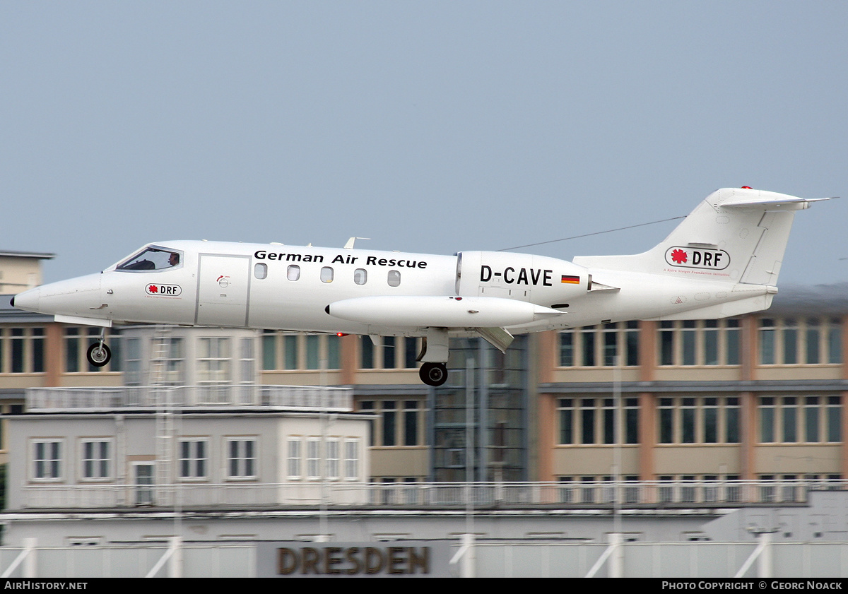 Aircraft Photo of D-CAVE | Gates Learjet 35A | DRF Luftrettung - German Air Rescue | AirHistory.net #346618