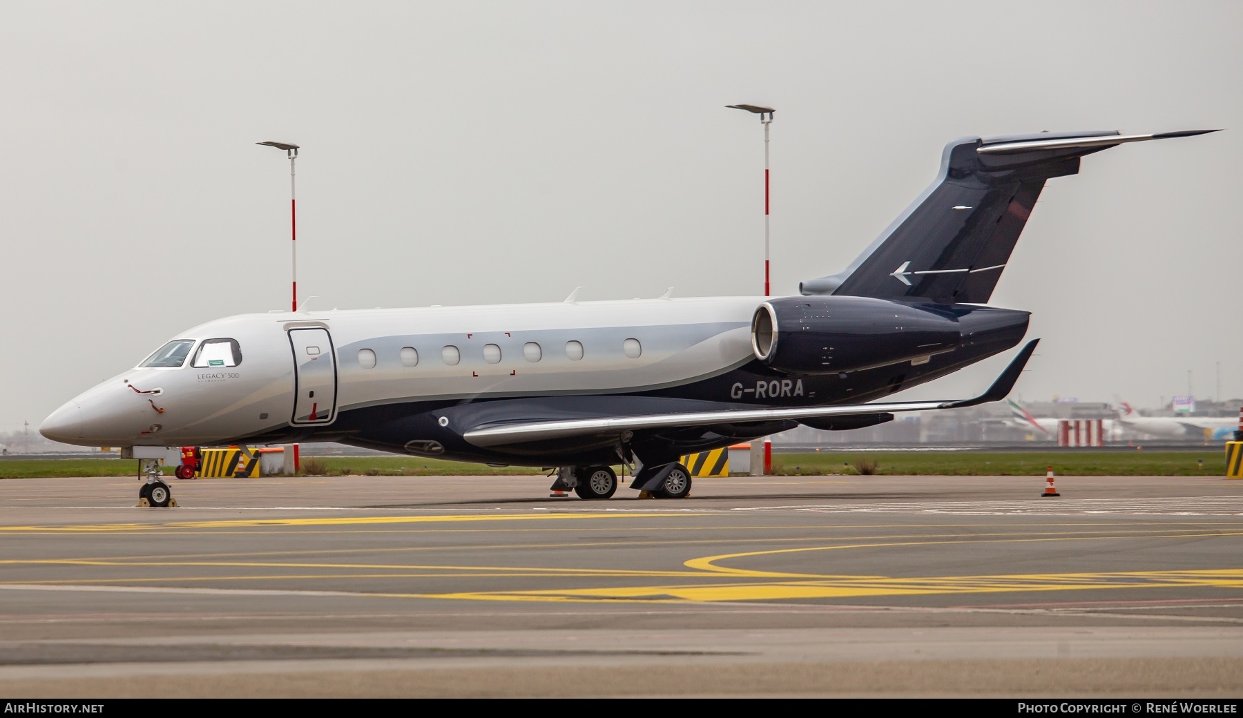 Aircraft Photo of G-RORA | Embraer EMB-550 Legacy 500 | AirHistory.net #346620