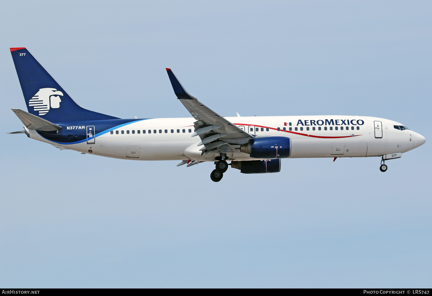 Aircraft Photo of N377AR | Boeing 737-86J | AeroMéxico | AirHistory.net #346623