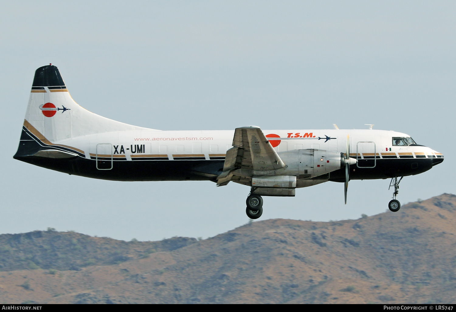 Aircraft Photo of XA-UMI | Convair 640/F | Aeronaves TSM - Transportes Saltillo Monterrey | AirHistory.net #346624