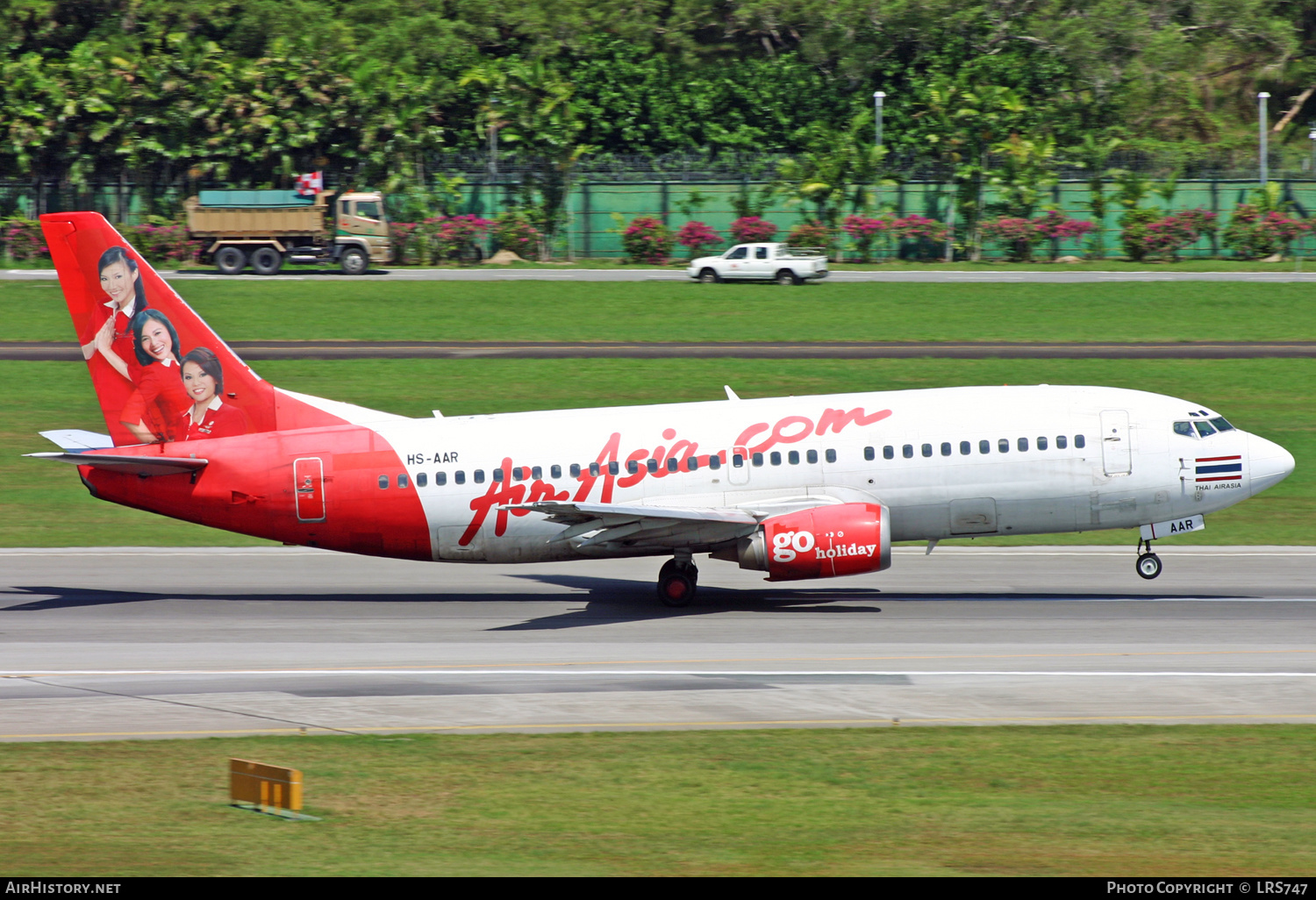 Aircraft Photo of HS-AAR | Boeing 737-3T0 | AirAsia | AirHistory.net #346625
