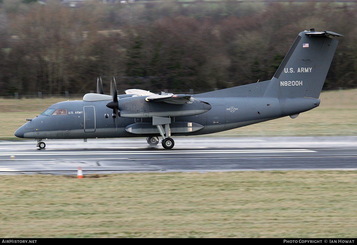 Aircraft Photo of N8200H | Bombardier DHC-8-202Q Dash 8 | USA - Army | AirHistory.net #346626