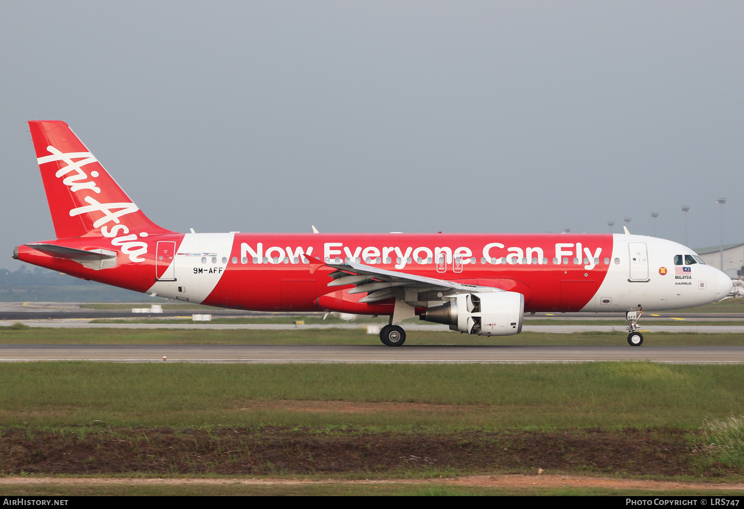 Aircraft Photo of 9M-AFF | Airbus A320-214 | AirAsia | AirHistory.net #346628