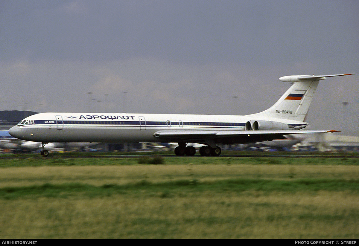 Aircraft Photo of RA-86478 | Ilyushin Il-62M | Aeroflot | AirHistory.net #346632