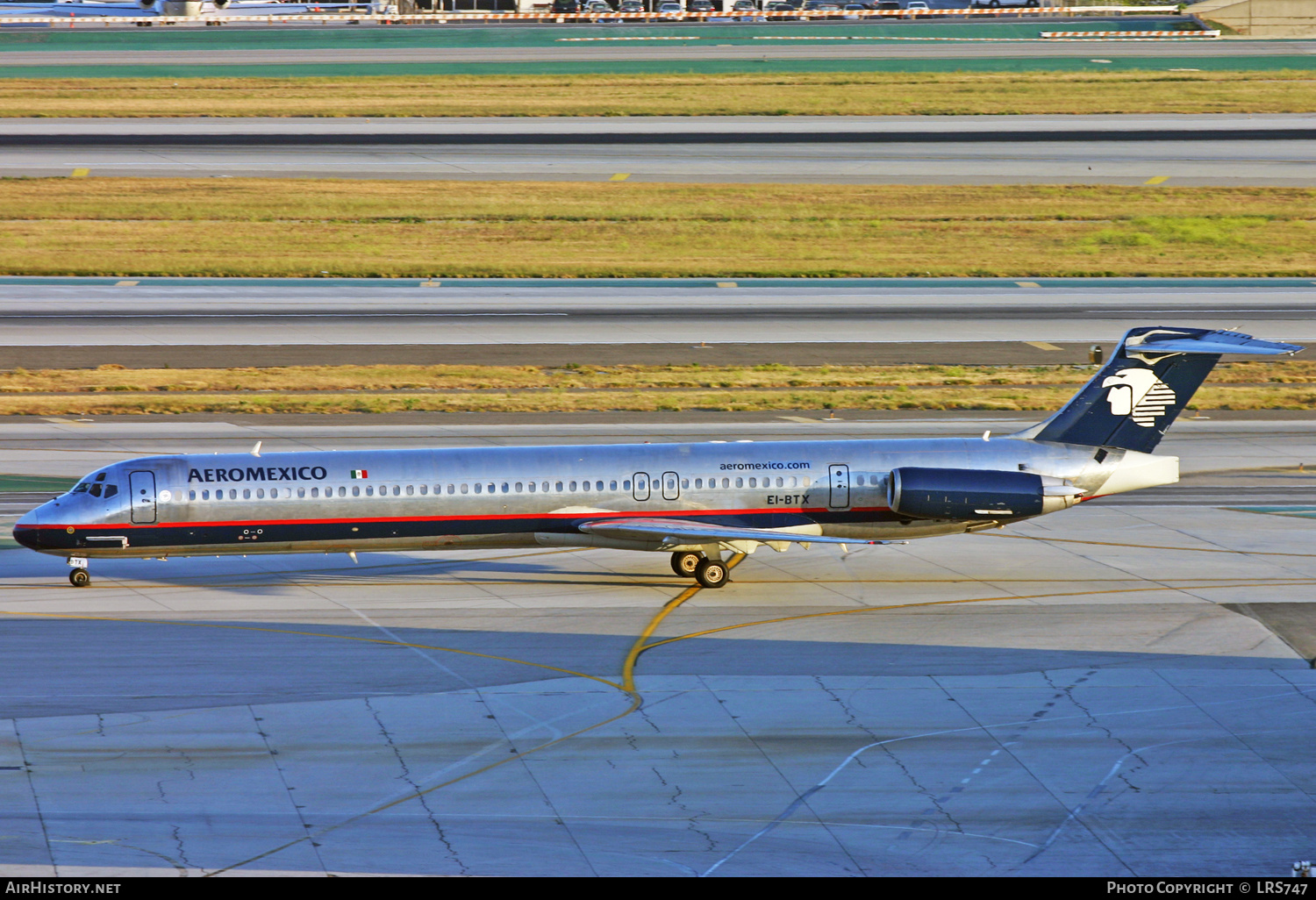 Aircraft Photo of EI-BTX | McDonnell Douglas MD-82 (DC-9-82) | AeroMéxico | AirHistory.net #346635