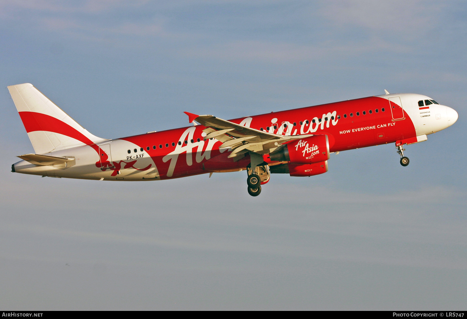 Aircraft Photo of PK-AXF | Airbus A320-216 | AirAsia | AirHistory.net #346639