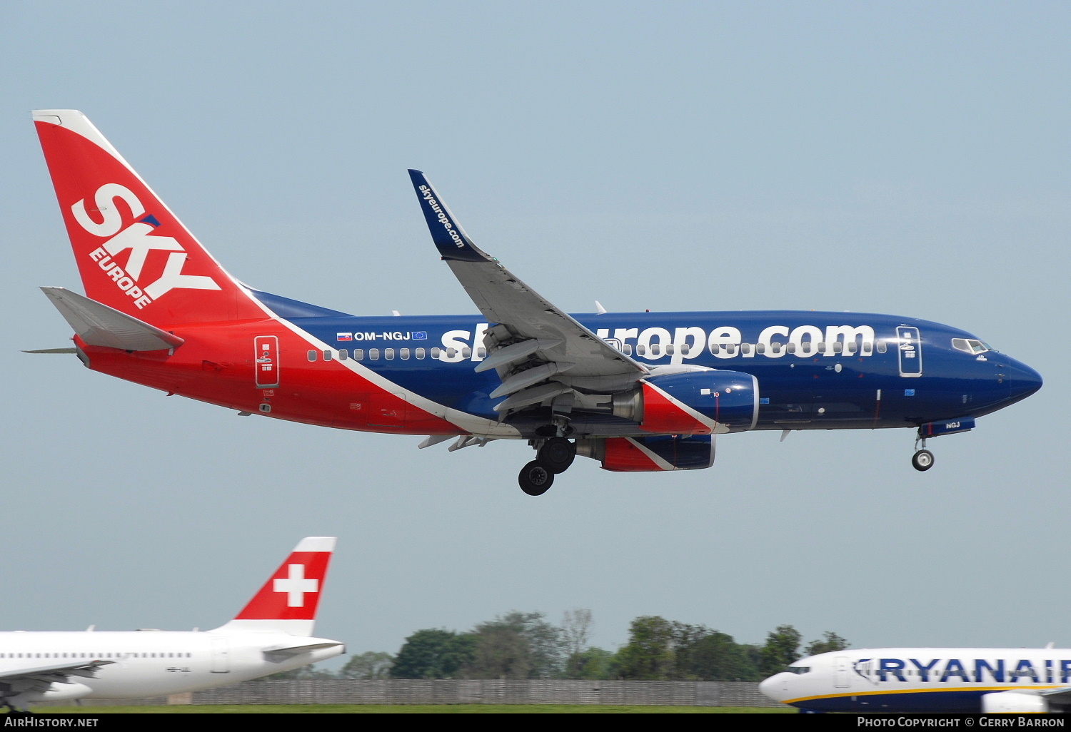 Aircraft Photo of OM-NGJ | Boeing 737-76N | SkyEurope Airlines | AirHistory.net #346655