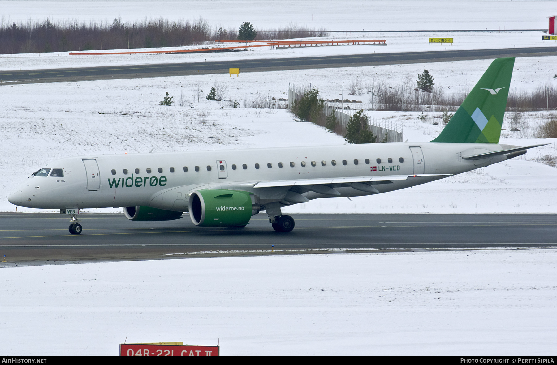 Aircraft Photo of LN-WEB | Embraer 190-E2 (ERJ-190-300) | Widerøe | AirHistory.net #346660