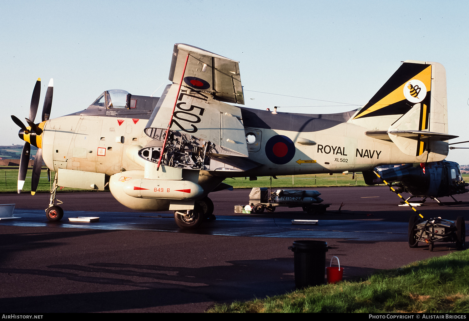 Aircraft Photo of G-BMYP / XL502 | Fairey Gannet AEW.3 | UK - Navy | AirHistory.net #346679