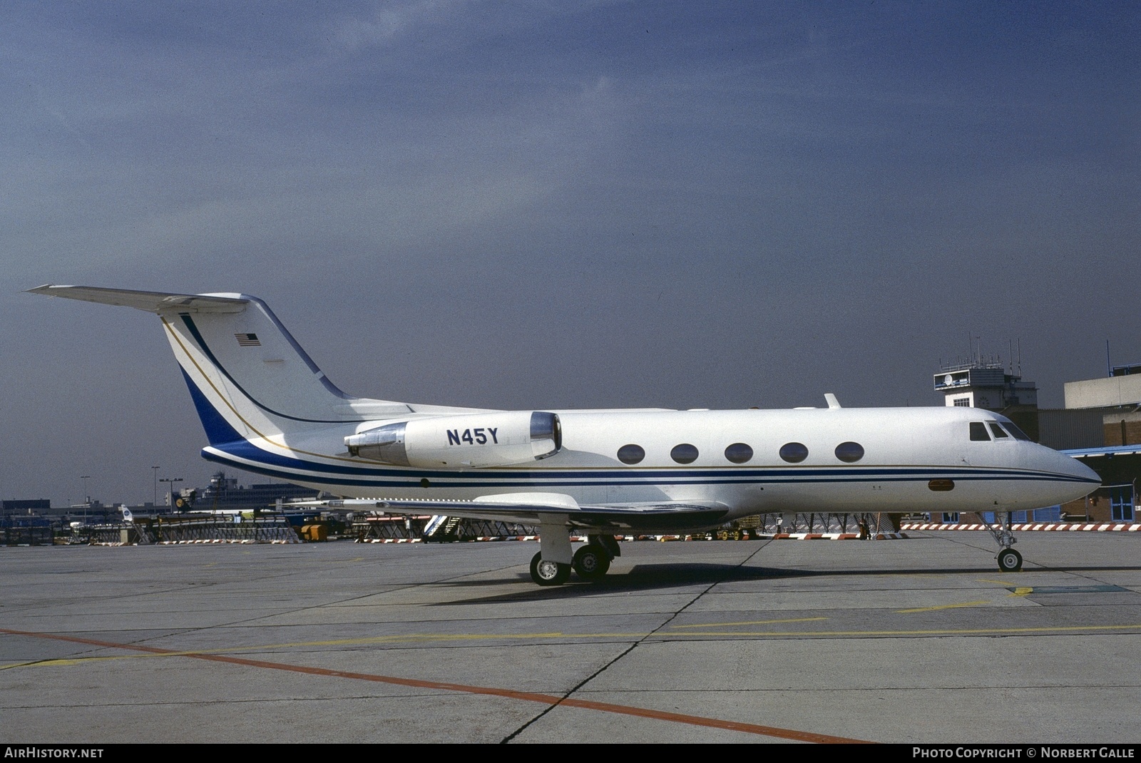 Aircraft Photo of N45Y | Grumman G-1159 Gulfstream II | AirHistory.net #346681