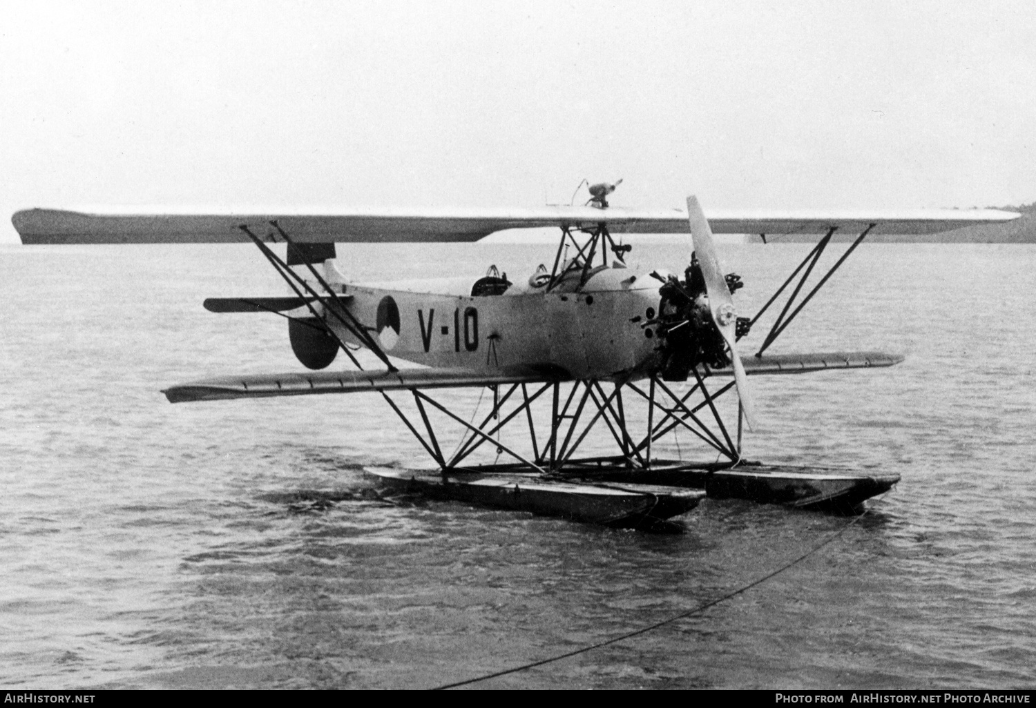 Aircraft Photo of V-10 | Fokker C.VIIw | Netherlands - Navy | AirHistory.net #346683