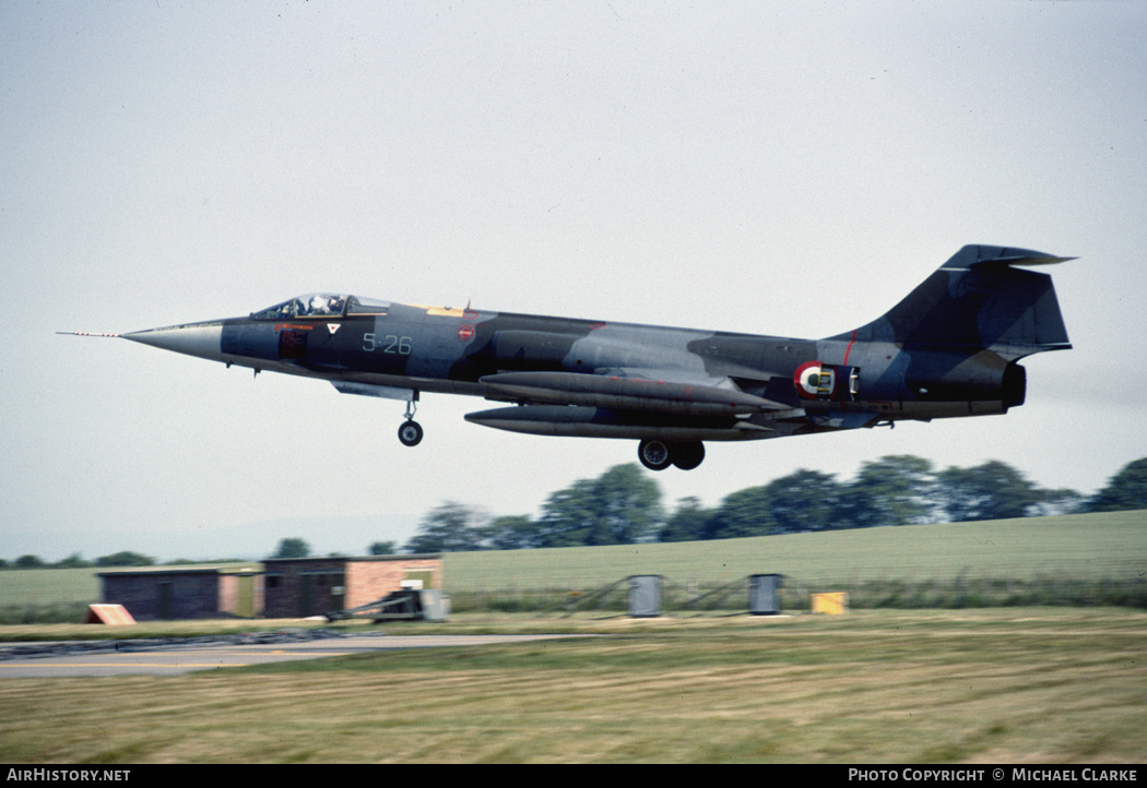 Aircraft Photo of 5-26 | Lockheed F-104S Starfighter | Italy - Air Force | AirHistory.net #346684
