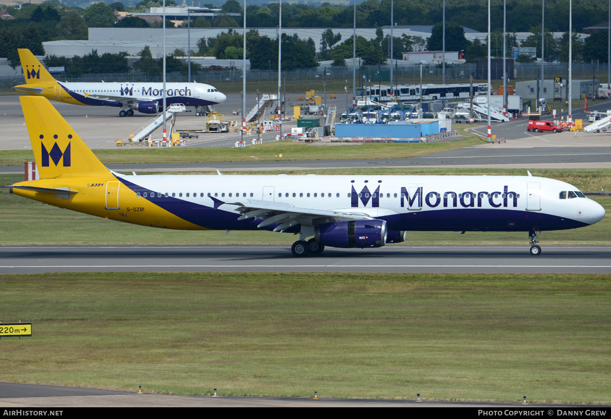 Aircraft Photo of G-OZBI | Airbus A321-231 | Monarch Airlines | AirHistory.net #346688