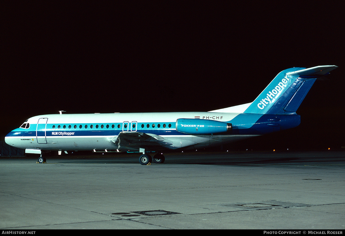 Aircraft Photo of PH-CHF | Fokker F28-4000 Fellowship | NLM Cityhopper | AirHistory.net #346689