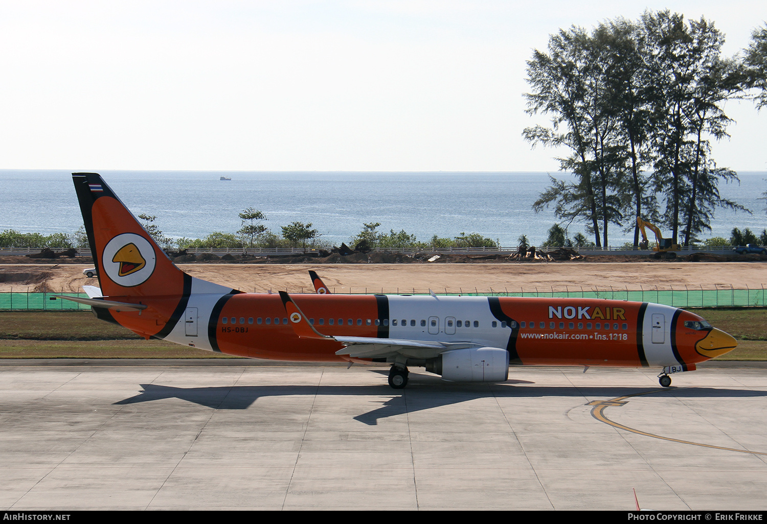 Aircraft Photo of HS-DBJ | Boeing 737-83N | Nok Air | AirHistory.net #346701