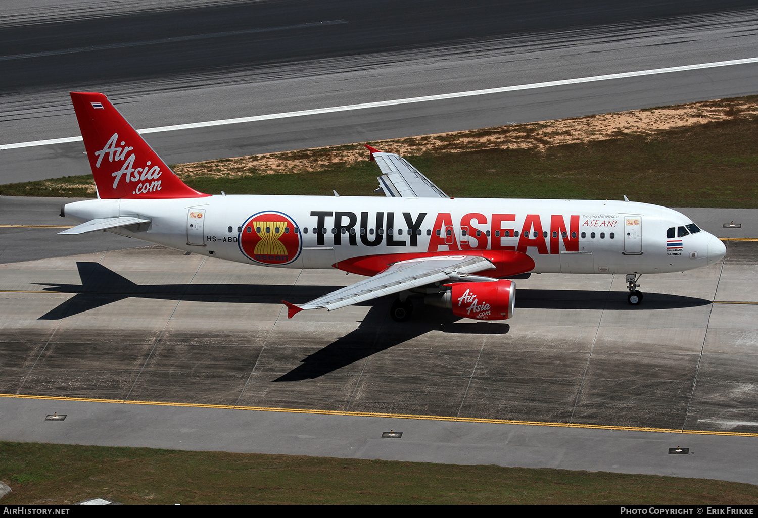 Aircraft Photo of HS-ABD | Airbus A320-216 | AirAsia | AirHistory.net #346704