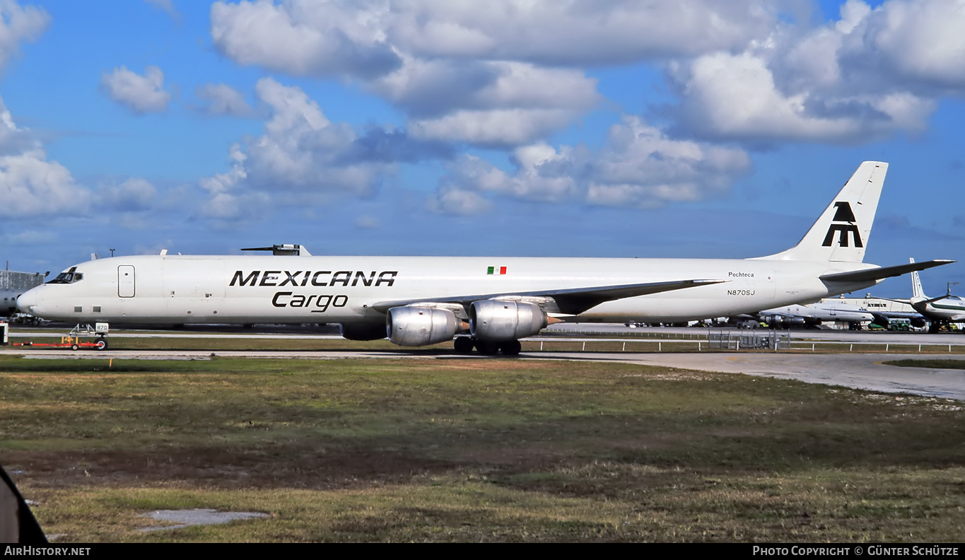 Aircraft Photo of N870SJ | McDonnell Douglas DC-8-71(F) | Mexicana Cargo | AirHistory.net #346718