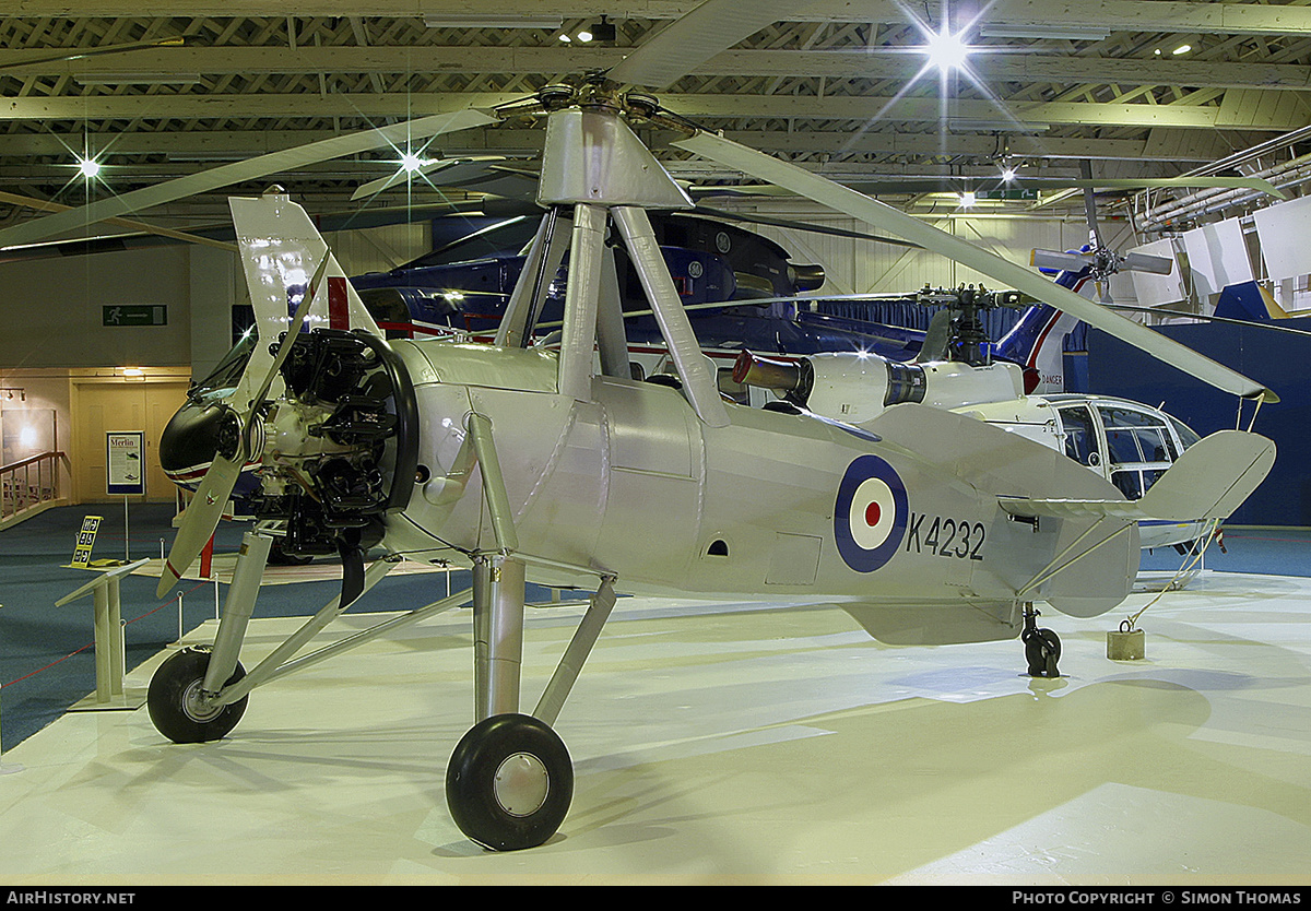 Aircraft Photo of K4232 | Cierva C-30 Rota I (671) | UK - Air Force | AirHistory.net #346719