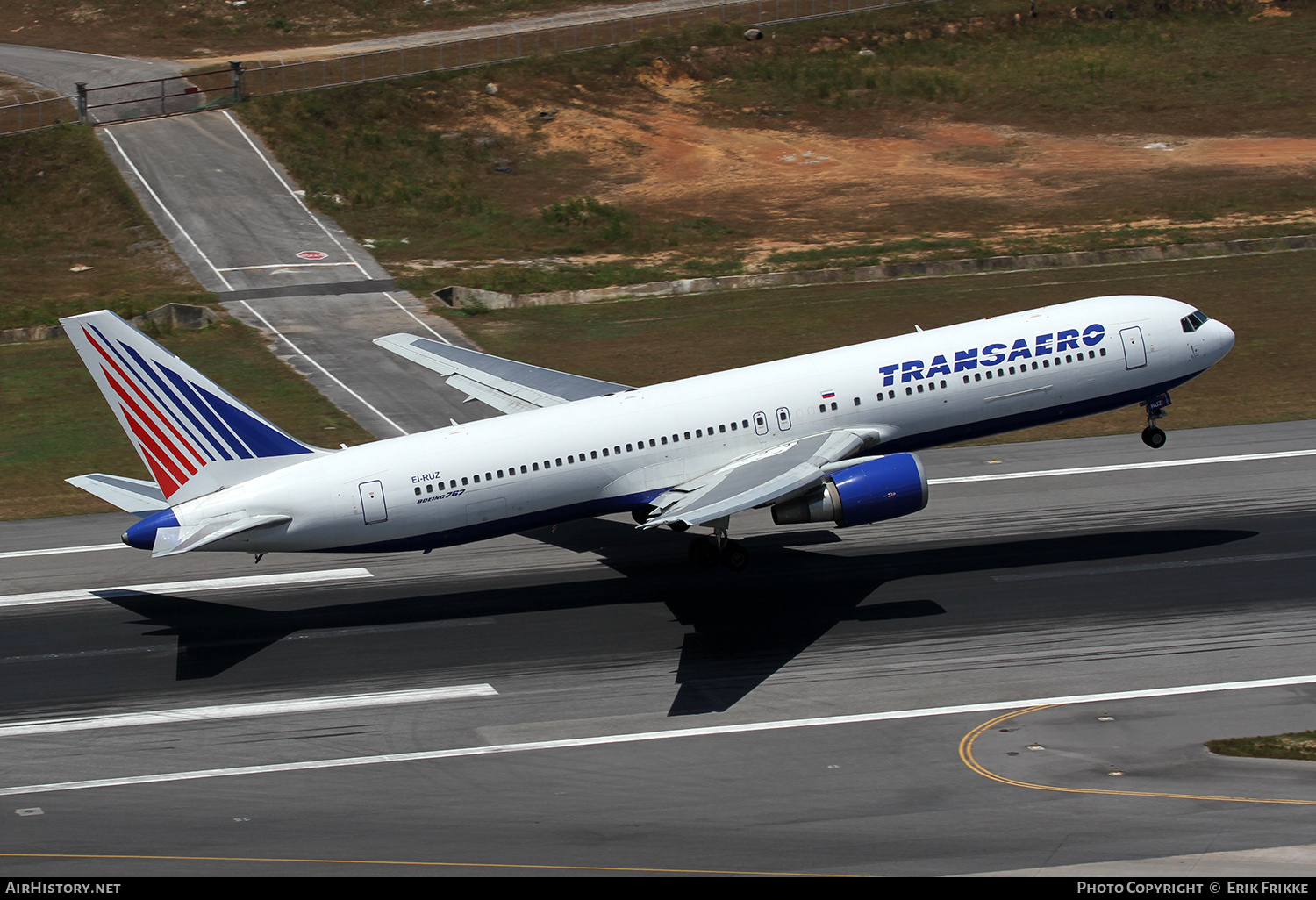 Aircraft Photo of EI-RUZ | Boeing 767-3Q8/ER | Transaero Airlines | AirHistory.net #346724