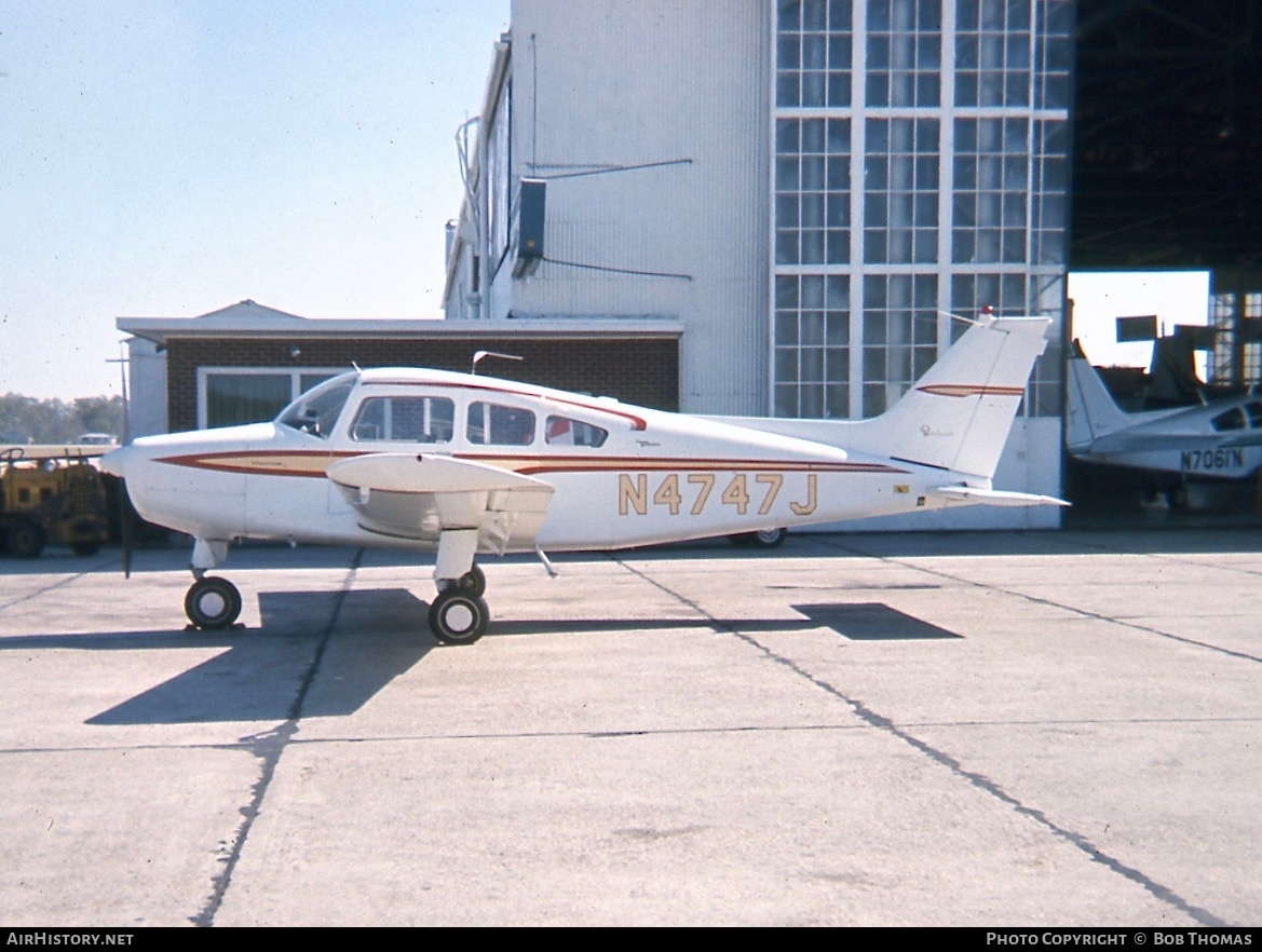Aircraft Photo of N4747J | Beech A23A Musketeer Custom III | AirHistory.net #346726