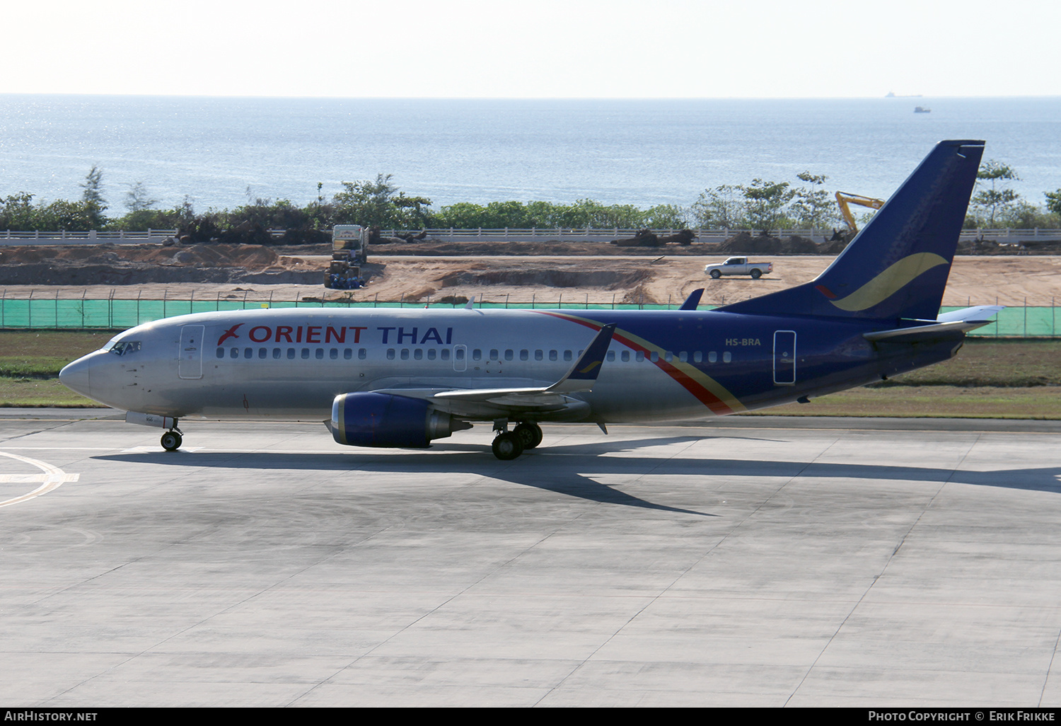 Aircraft Photo of HS-BRA | Boeing 737-3T0 | Orient Thai Airlines | AirHistory.net #346729