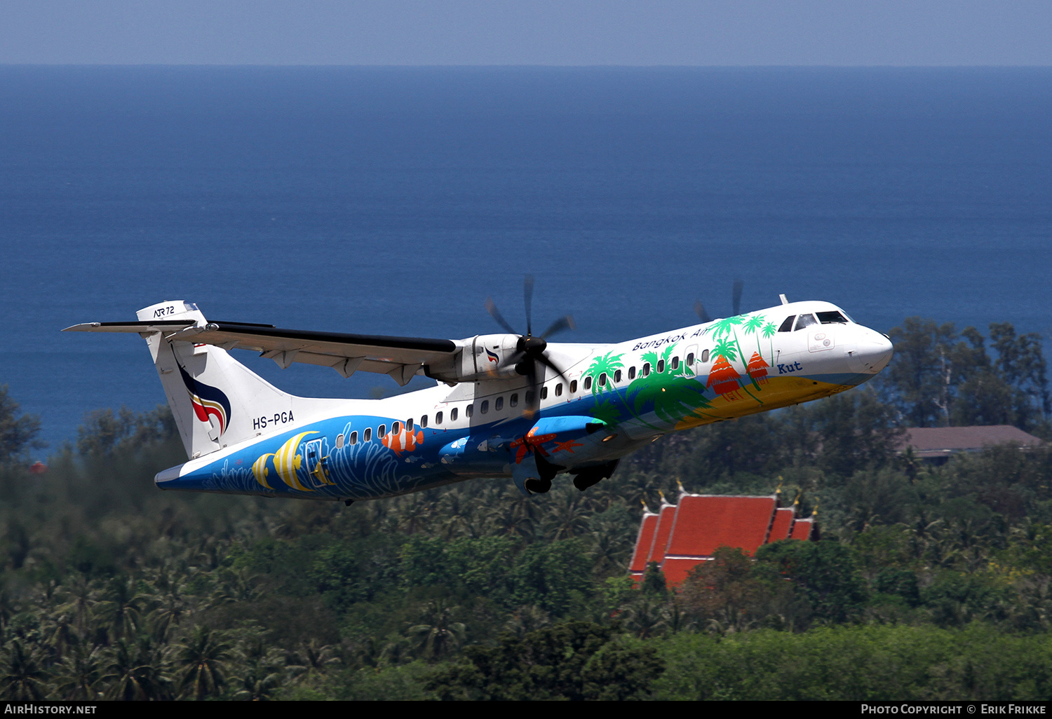 Aircraft Photo of HS-PGA | ATR ATR-72-500 (ATR-72-212A) | Bangkok Airways | AirHistory.net #346730