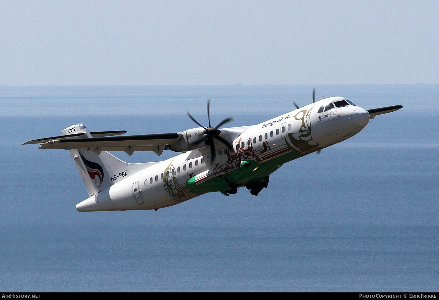 Aircraft Photo of HS-PGK | ATR ATR-72-500 (ATR-72-212A) | Bangkok Airways | AirHistory.net #346731