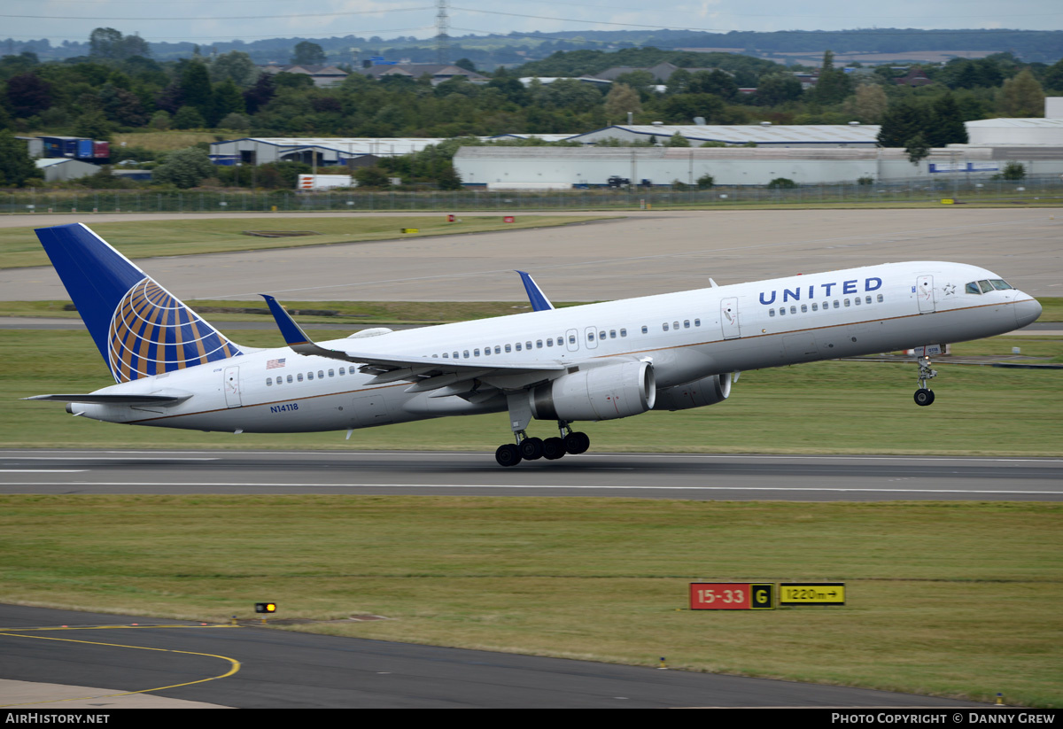 Aircraft Photo of N14118 | Boeing 757-224 | United Airlines | AirHistory.net #346739
