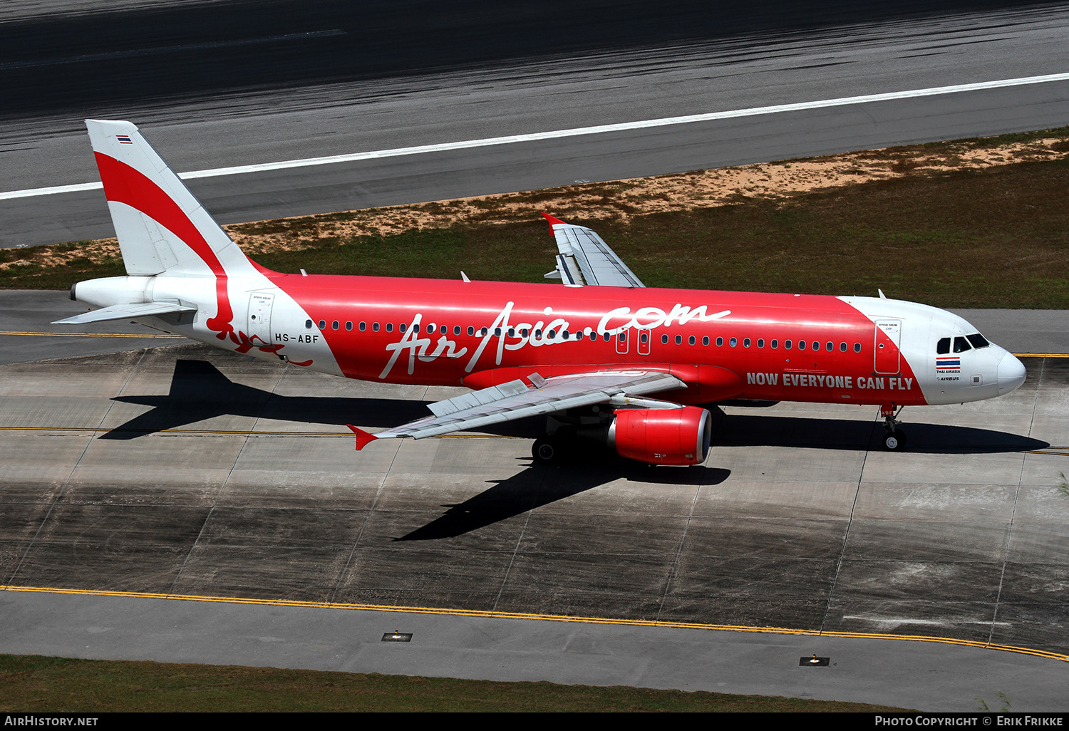Aircraft Photo of HS-ABF | Airbus A320-216 | AirAsia | AirHistory.net #346743