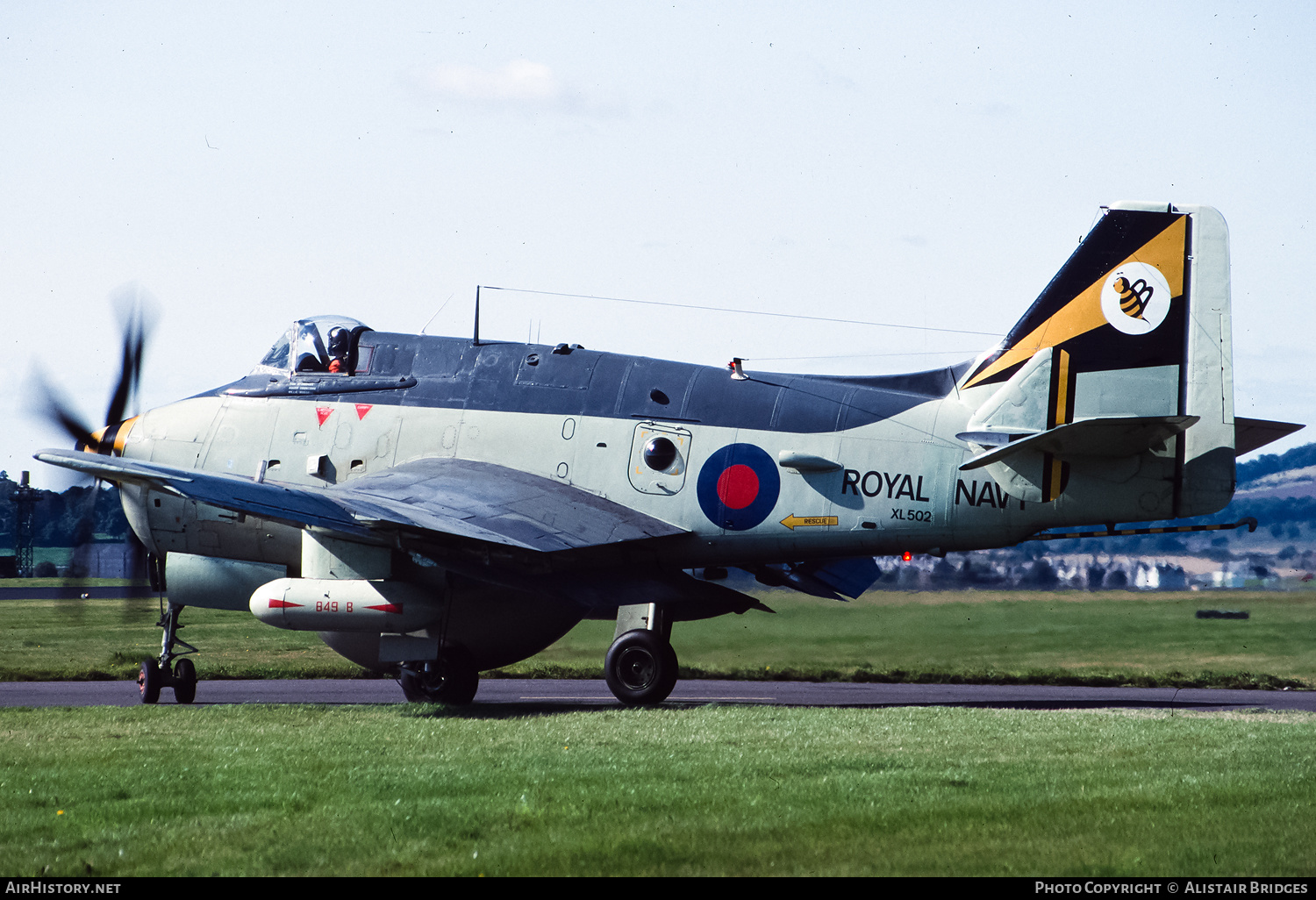 Aircraft Photo of G-BMYP / XL502 | Fairey Gannet AEW.3 | UK - Navy | AirHistory.net #346748