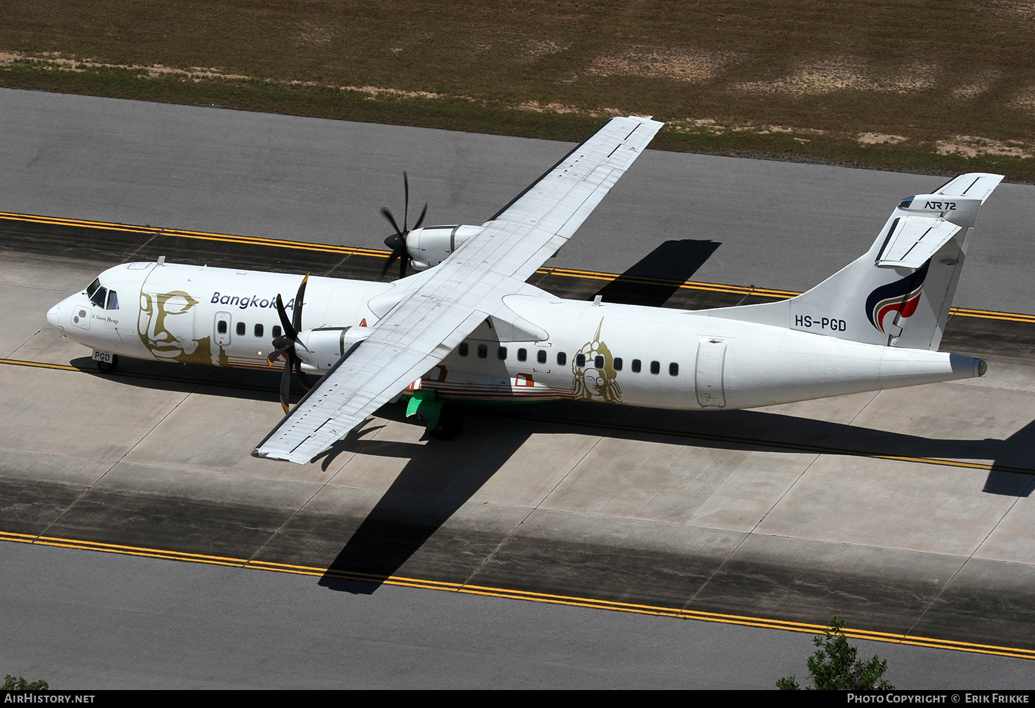 Aircraft Photo of HS-PGD | ATR ATR-72-500 (ATR-72-212A) | Bangkok Airways | AirHistory.net #346778