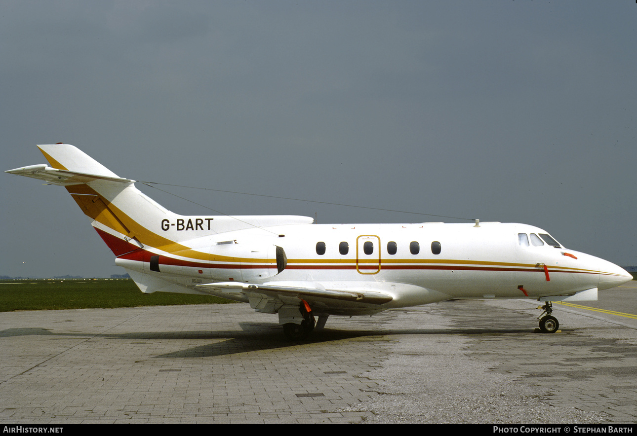 Aircraft Photo of G-BART | Hawker Siddeley HS-125-600B | AirHistory.net #346780