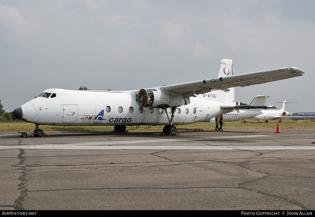 Aircraft Photo of G-ATIG | Handley Page HPR-7 Herald 214 | BAC Cargo - Business Air Centre | AirHistory.net #346781