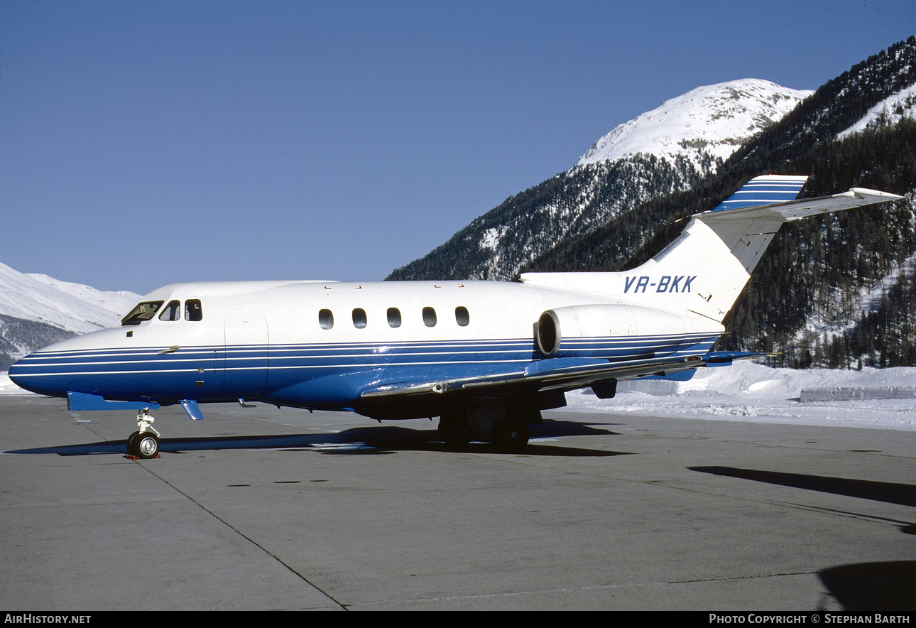 Aircraft Photo of VR-BKK | Hawker Siddeley HS-125-F403B | AirHistory.net #346783