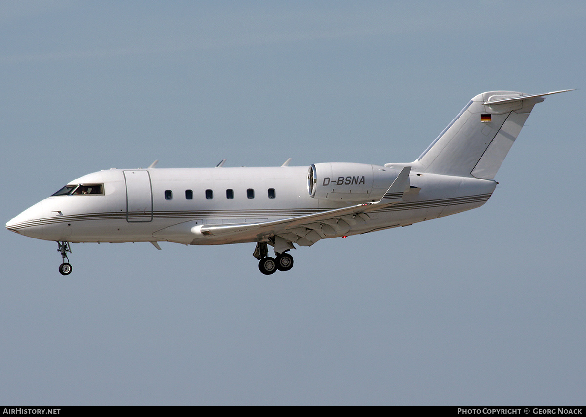 Aircraft Photo of D-BSNA | Canadair Challenger 600 (CL-600-1A11) | AirHistory.net #346816