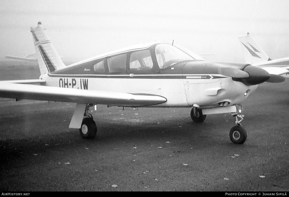 Aircraft Photo of OH-PJW | Piper PA-28R-200 Cherokee Arrow | AirHistory.net #346847