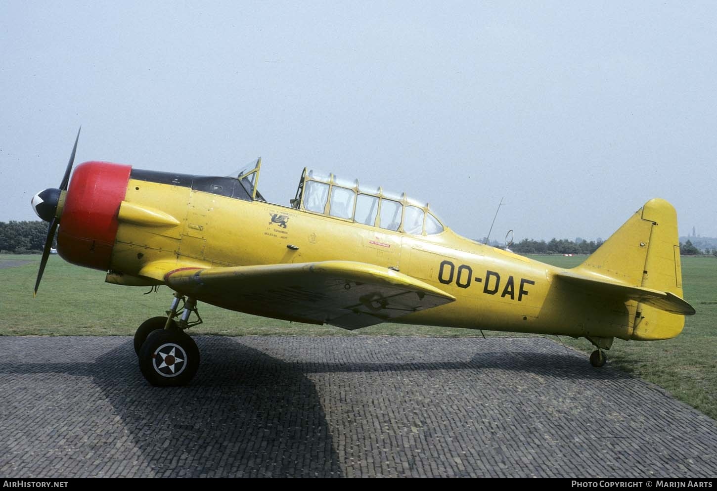 Aircraft Photo of OO-DAF | North American AT-16 Harvard IIB | AirHistory.net #346853