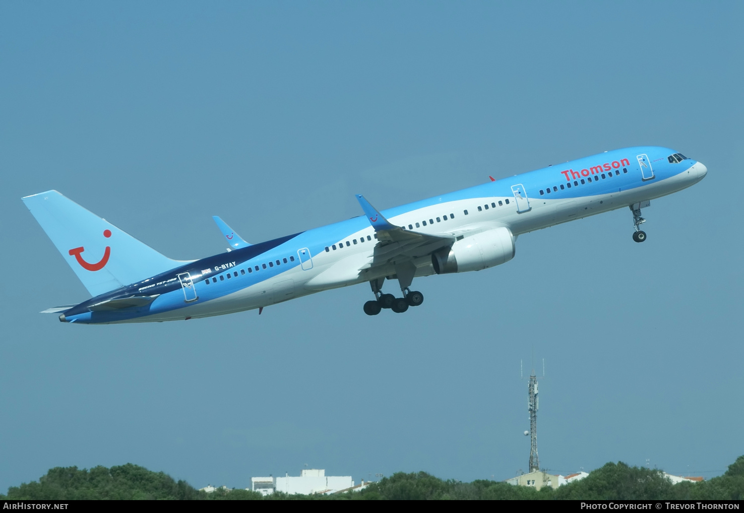 Aircraft Photo of G-BYAY | Boeing 757-204 | Thomson Airways | AirHistory.net #346865