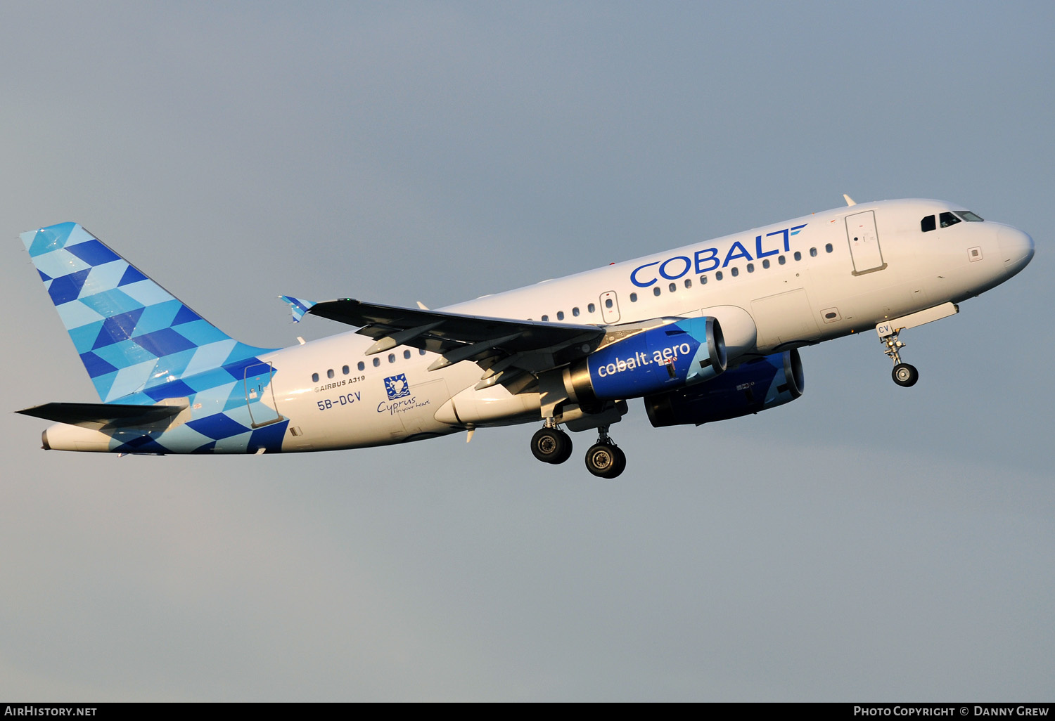 Aircraft Photo of 5B-DCV | Airbus A319-132 | Cobalt Air | AirHistory.net #346889