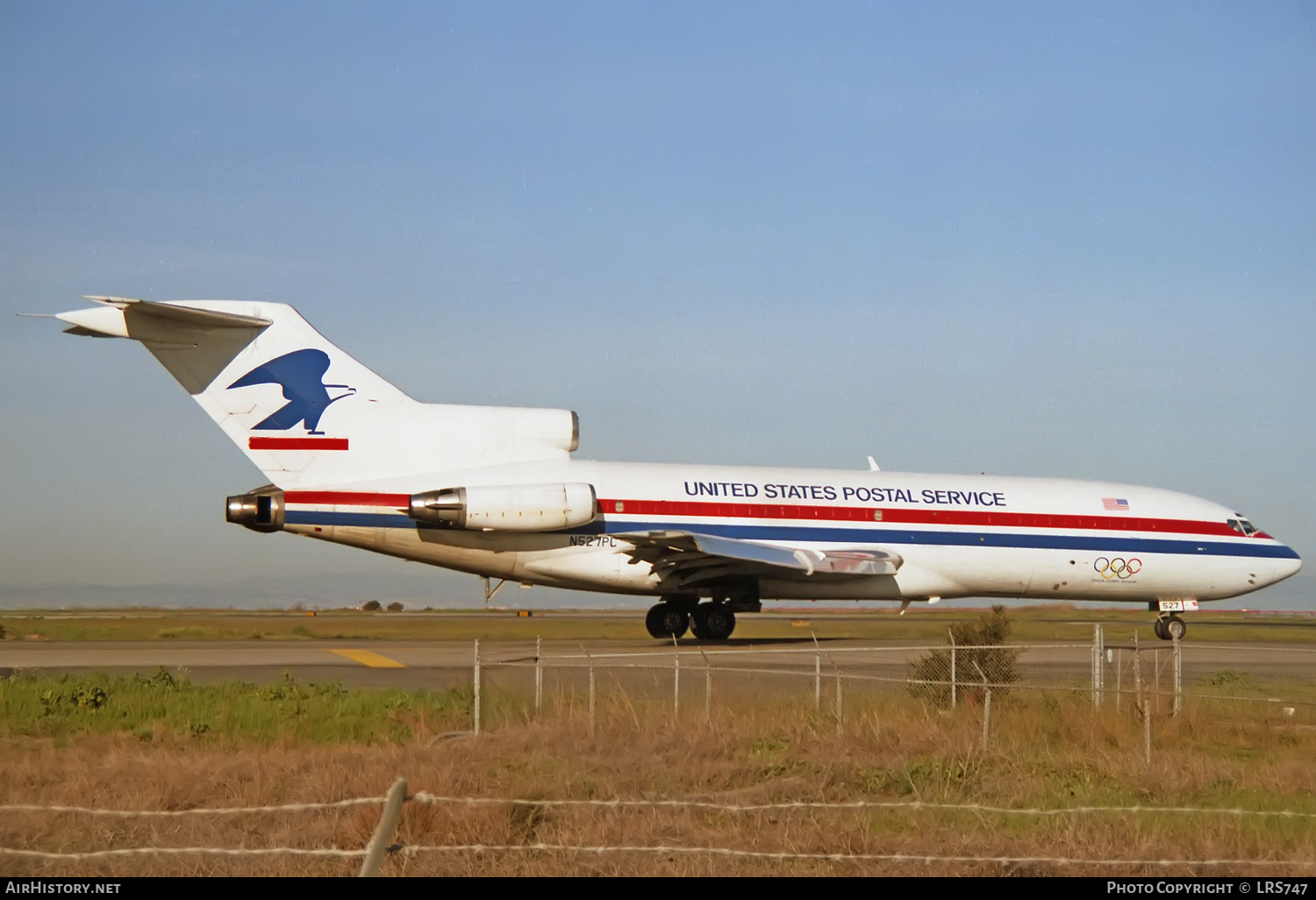 Aircraft Photo of N527PC | Boeing 727-172C | United States Postal Service | AirHistory.net #346893