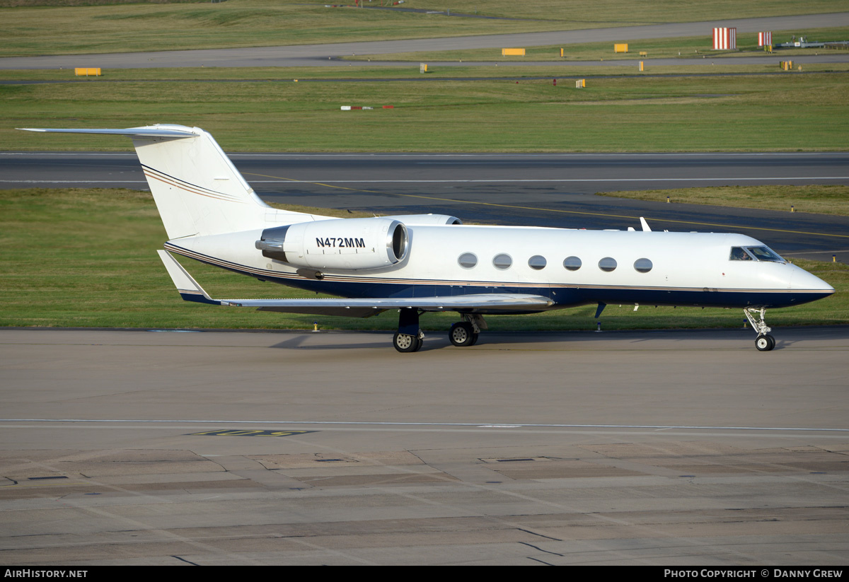 Aircraft Photo of N472MM | Gulfstream Aerospace G-IV Gulfstream IV | AirHistory.net #346894