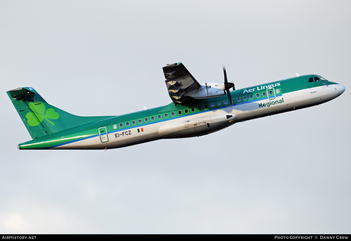 Aircraft Photo of EI-FCZ | ATR ATR-72-600 (ATR-72-212A) | Aer Lingus Regional | AirHistory.net #346897