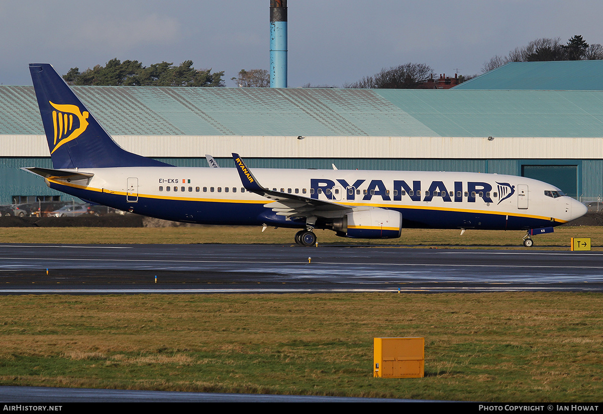 Aircraft Photo of EI-EKS | Boeing 737-8AS | Ryanair | AirHistory.net #346909