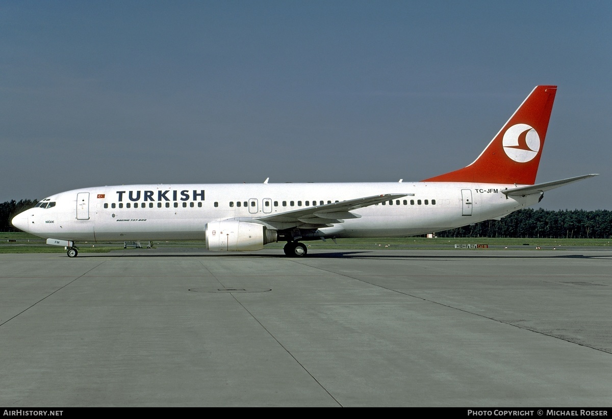 Aircraft Photo of TC-JFM | Boeing 737-8F2 | Turkish Airlines | AirHistory.net #346918
