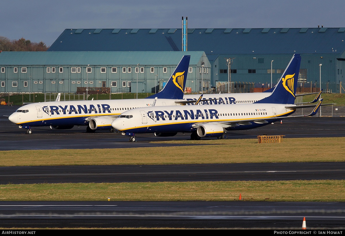 Aircraft Photo of EI-EMC | Boeing 737-8AS | Ryanair | AirHistory.net #346919