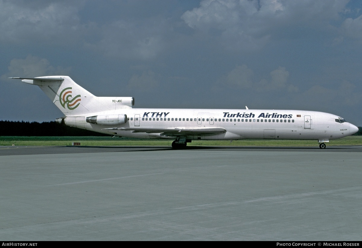 Aircraft Photo of TC-JEC | Boeing 727-228/Adv | KTHY Kibris Turkish Airlines | AirHistory.net #346922